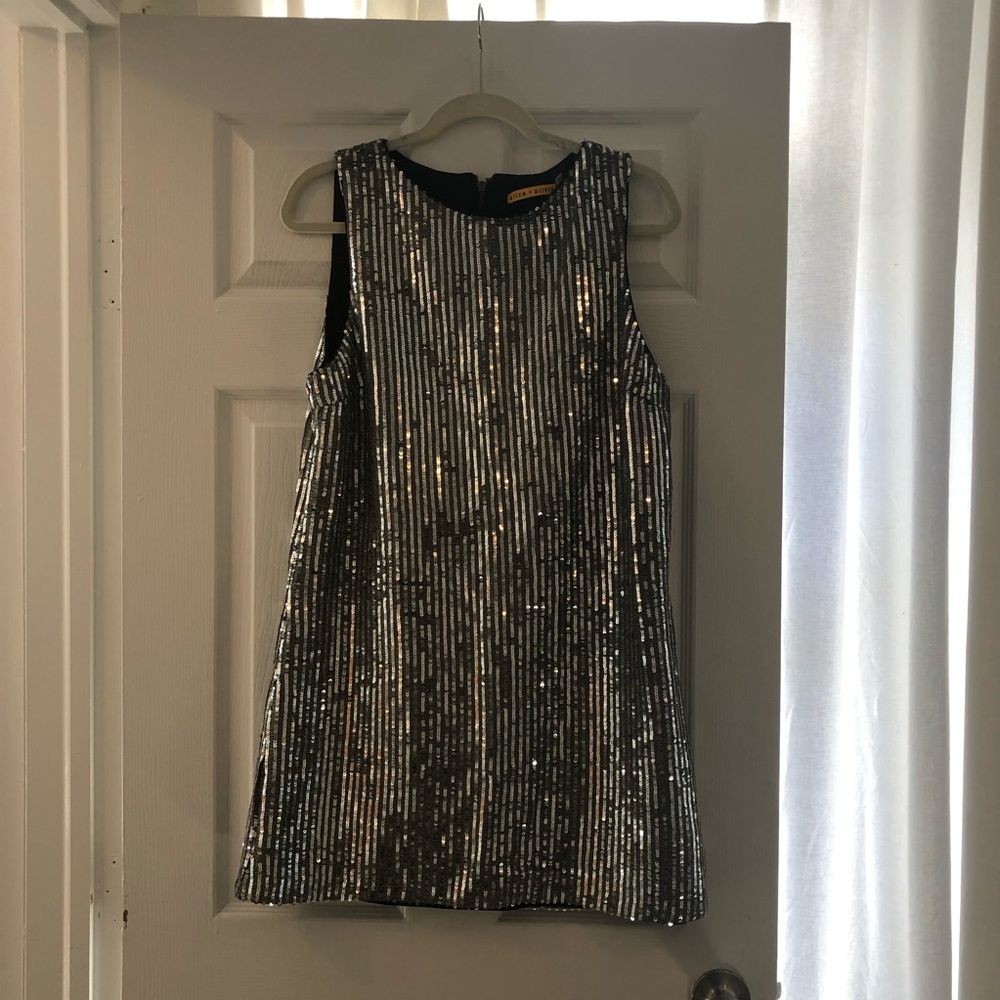 Alice and Olivia Sequin Dress